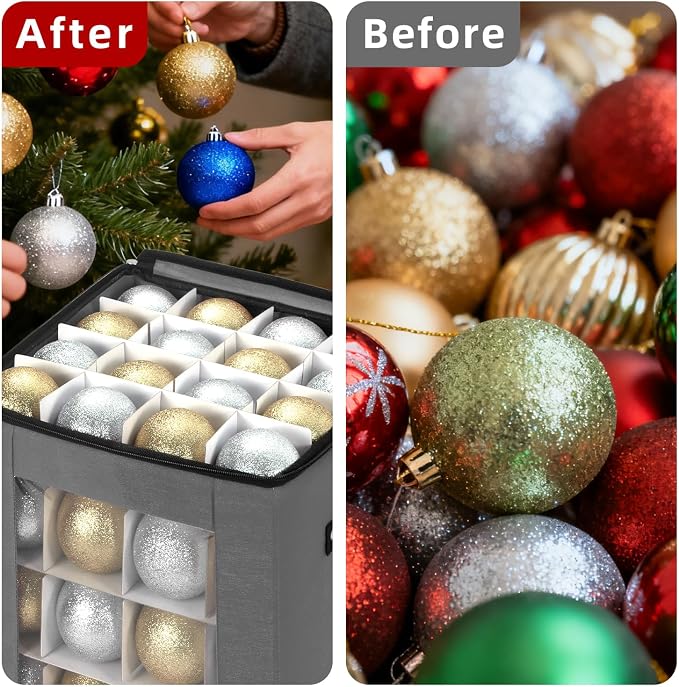 inin Christmas Ornament Storage Box - Image 5