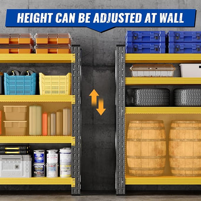 BYBYNSOE 48" W Storage Shelves 3000lbs Garage Metal Shelving Heavy Duty Garage - Image 4