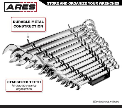 ARES 62006-12-Slot Metal Magnetic Wrench Organizer - Image 3
