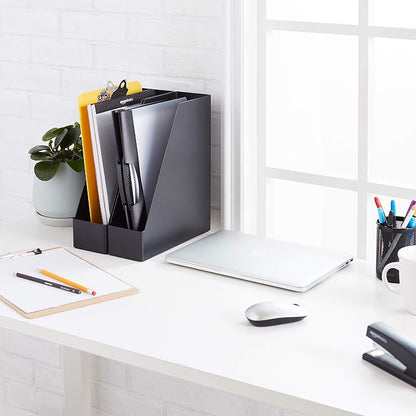 Amazon Basics Plastic Desk Organizer - Image 6
