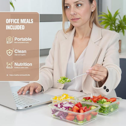 10-Pack Meal Prep Containers - Image 8