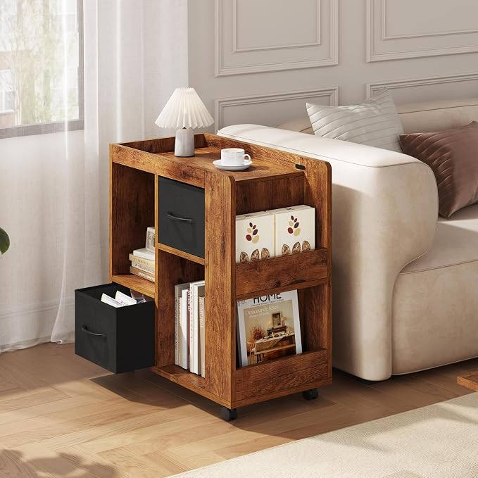 Yaheetech Narrow Side Table - Image 2