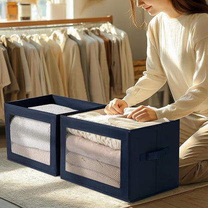 Homsorout Organizing Bins with Lid - Image 3