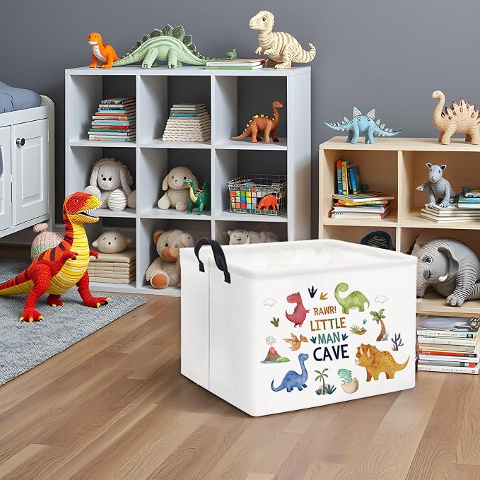 Rectangular Kids Storage Basket Baby Storage Basket - Image 4