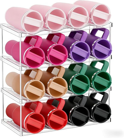 Stackable Water Bottle Organizer by SuoxingStorage