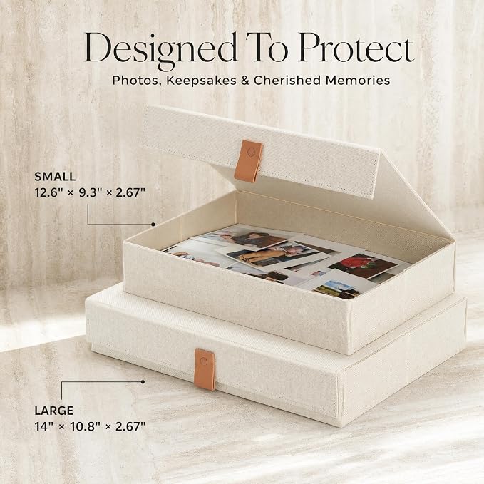 Decorative Photo Storage Boxes - Image 3