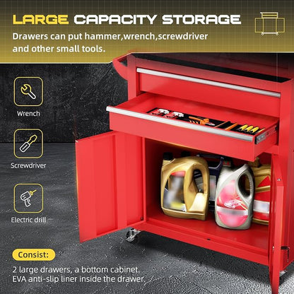 8-Drawer Rolling Tool Chest - Image 6