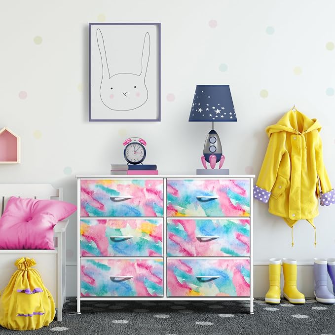 Sorbus Kids Dresser with 6 Drawers - Image 6