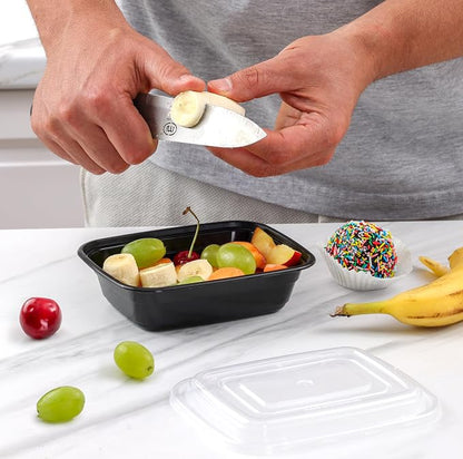 GUSTO 12 oz -1 Compartment Meal Prep Containers - Image 6