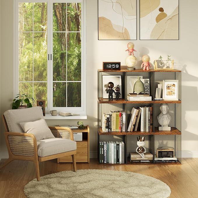 Dmevkic 2 Cube Organizer Bookshelves DIY Variable Stackable Cube Storage - Image 7