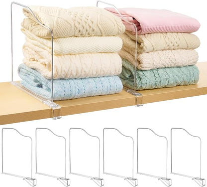 Vtopmart 12" Extra Tall x 12" Deep Shelf Dividers by Vtopmart