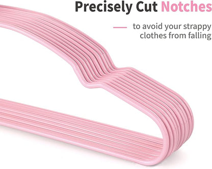 TOPIA HANGER Non Slip Hanger 20 Pack, Metal Clothes Hangers Space Saving - Image 7