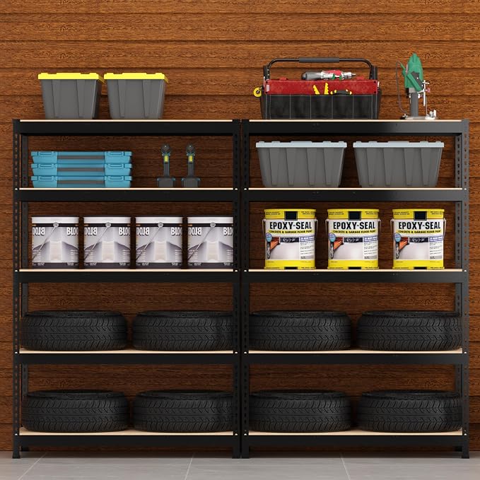 PrimeZone 48" W x 18" D x 72" H Garage Shelving Heavy Duty - Image 2