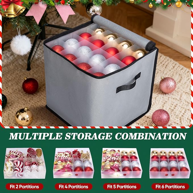 BALEINE Christmas Ornament Storage Box - Image 2