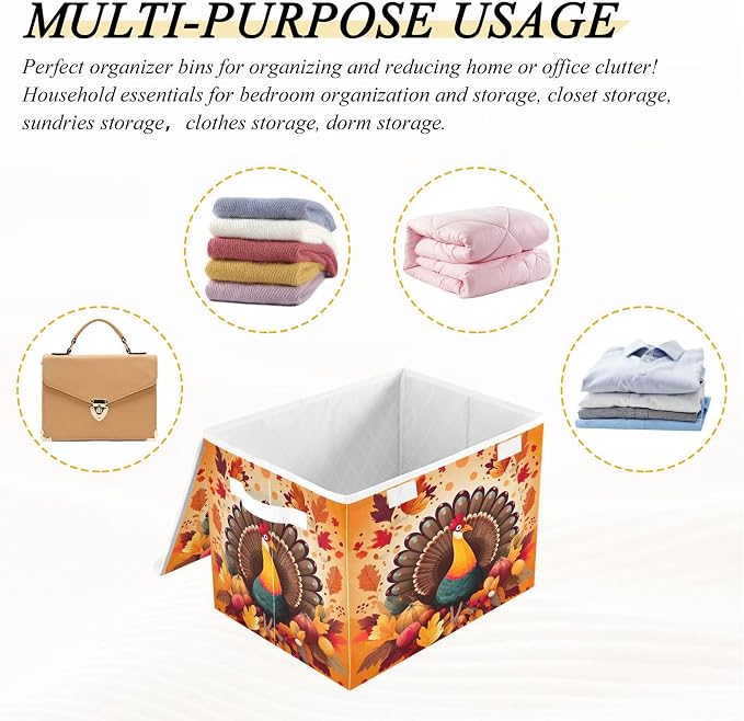 Thanksgiving Turkey Storage Bins - Image 7
