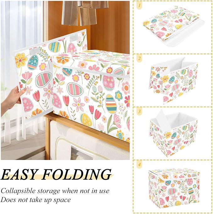 Easter Flower Eggs Storage Bins - Image 4