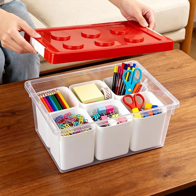 loobuu Plastic Storage Bins - Image 3