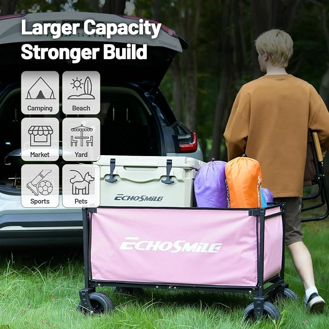 EchoSmile Collapsible Wagon Cart - Image 7