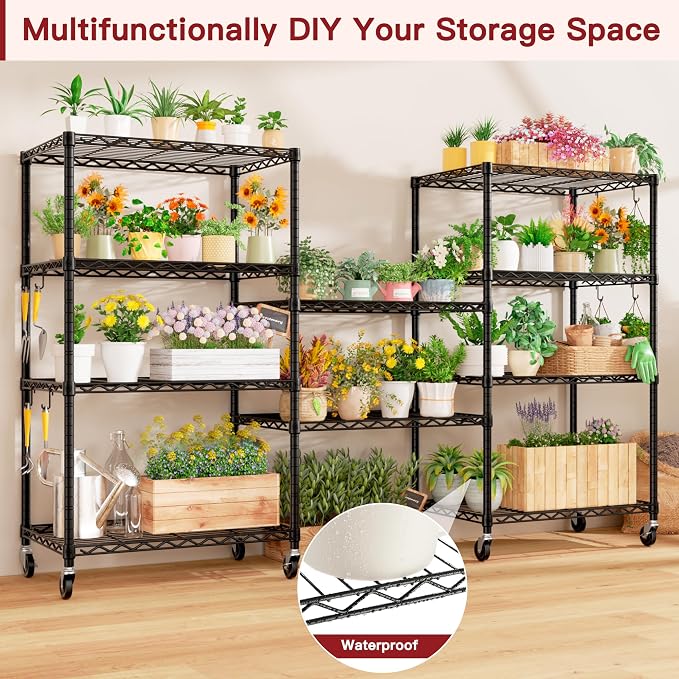 PrimeZone Wire Shelving Unit - Image 4
