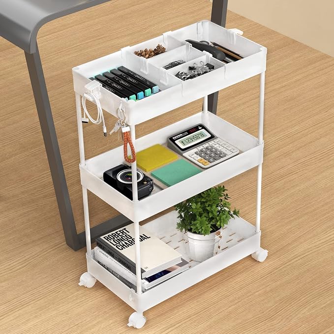 SPACELEAD 3 Tier Rolling Cart - Image 6