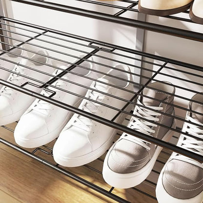 YATINEY 8 Tier Shoe Rack, Shoe Storage Organizer, Large Capacity Shoe Shelf - Image 9
