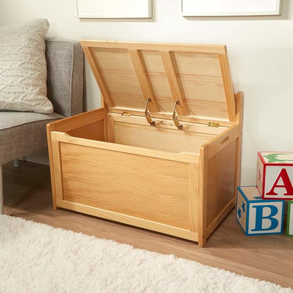 Melissa & Doug Wooden Toy Chest - Image 5