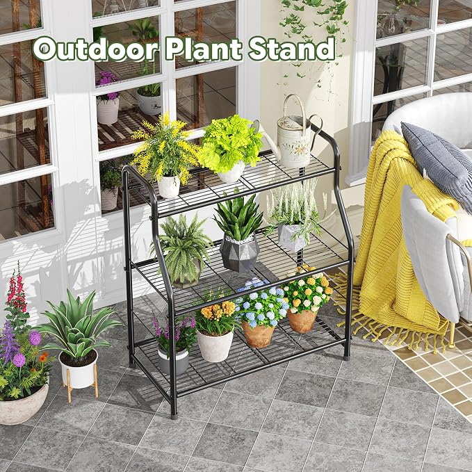 Simple Trending Plant Stand Indoor Outdoor, Plant Shelf - Image 5