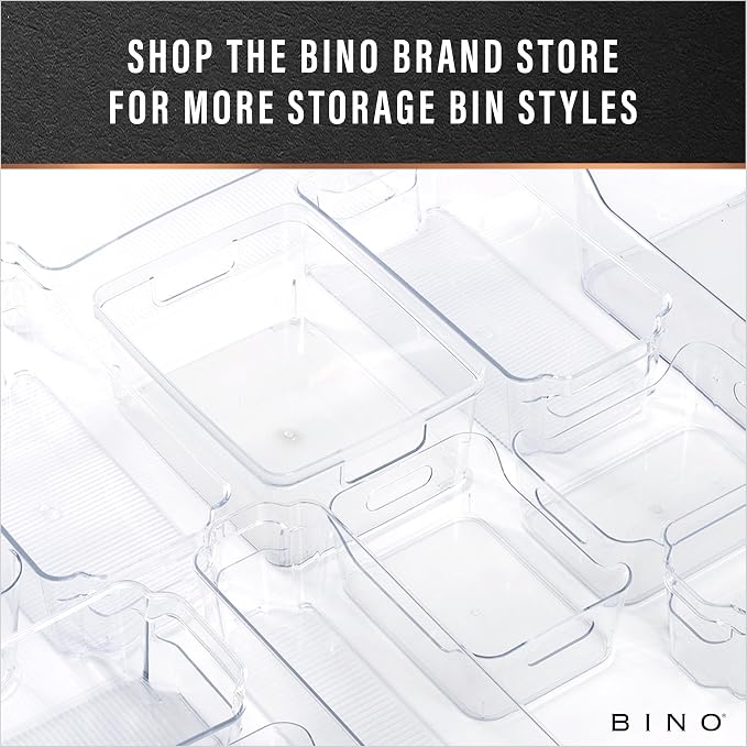 BINO | Plastic Storage Bins, Large | THE HANDLER COLLECTION | Multipurpose - Image 8