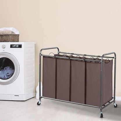 STORAGE MANIAC Laundry Sorter, 4 Section, Laundry Hamper - Image 6