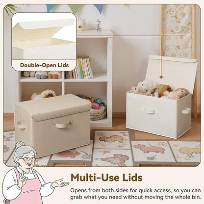 GRANNY SAYS Closet Storage Bins, Decorative Storage Boxes - Image 4