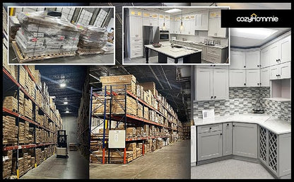 Solid Wood RTA Wine Bottle Rack Wall Cabinet - Image 7