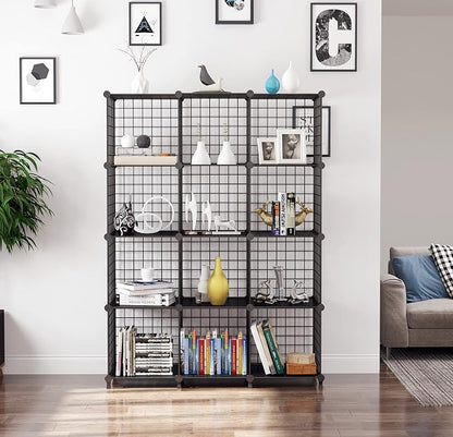 AWTATOS Wire Cube Storage Organizer, Closet Organizers and Storage, Metal 12 - Image 2