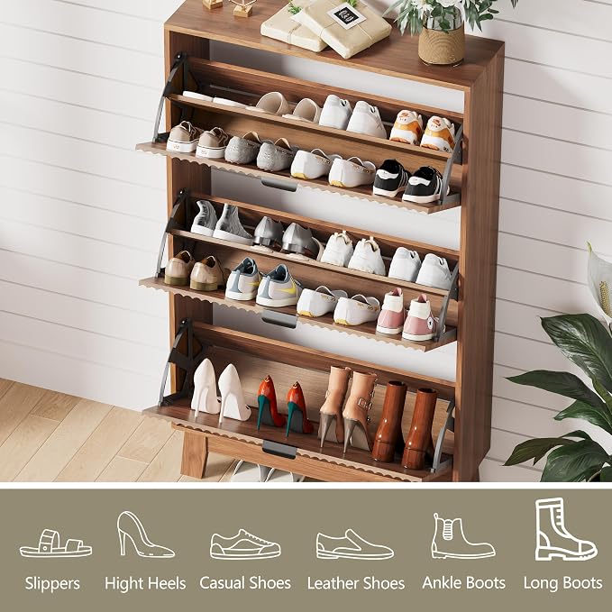 Shoe Cabinet Storage for Entryway - Image 4