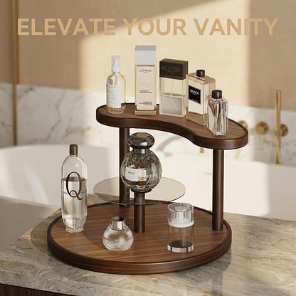GDQ Wooden Display Organizer Stand, Perfume Organizer, Tea Set, Open Design - Image 8