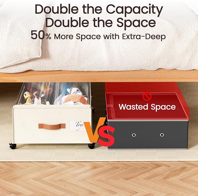 Yecaye 82 L Under Bed Storage - Image 4