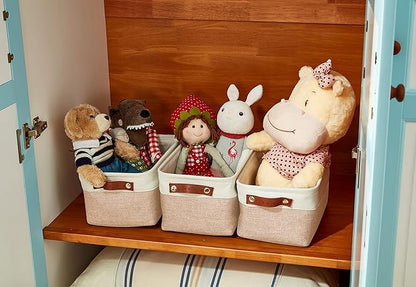 DECOMOMO Small Storage Basket, Closet Storage Bins, Baskets - Image 9