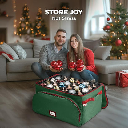 HOLDN’ STORAGE Premium Christmas Ornament Storage Container - Image 3