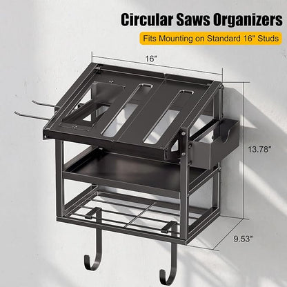 Heavy Duty Metal Circular Saw Holder Wall Mount - Image 9