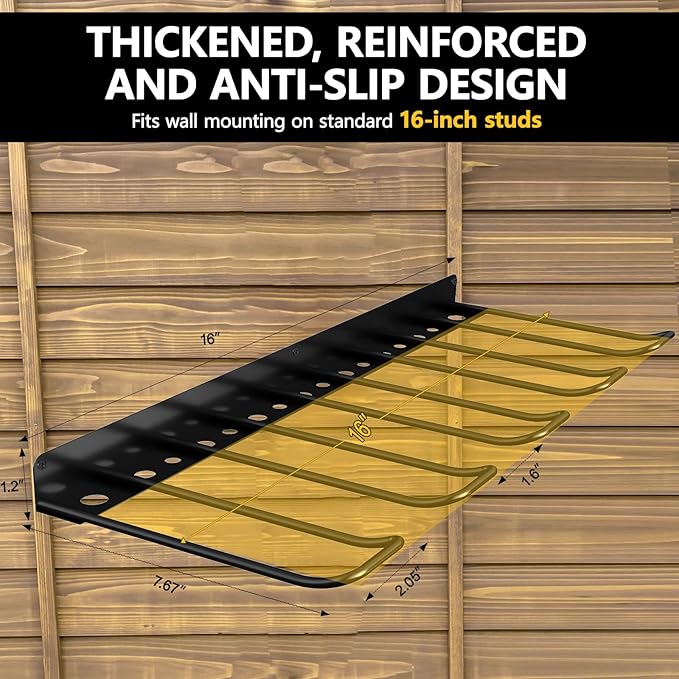 2 Pack Drill Holder, Power Tool Organizer Wall Mount, Heavy Duty Garage Storage - Image 5