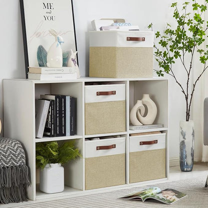 Collapsible Fabric Storage Cube Bins - Image 2