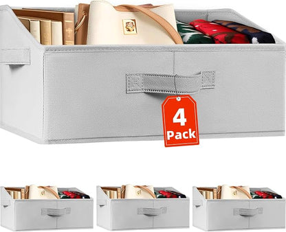 Criusia Closet Organizers Bins 4 Pack by Criusia