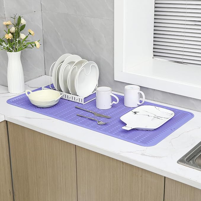 Silicone Dish Drying Mat for Multiple Usage, Easy clean, Eco-friendly, - Image 6