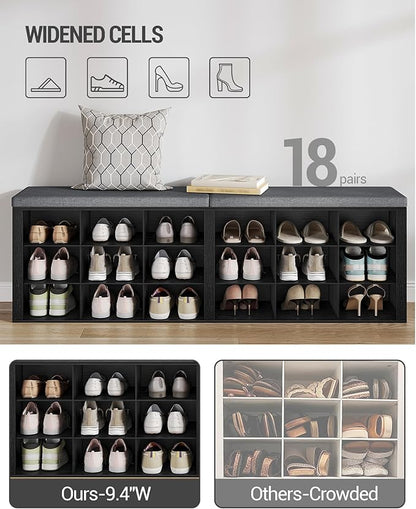 Hzuaneri Shoe Storage Bench - Image 4
