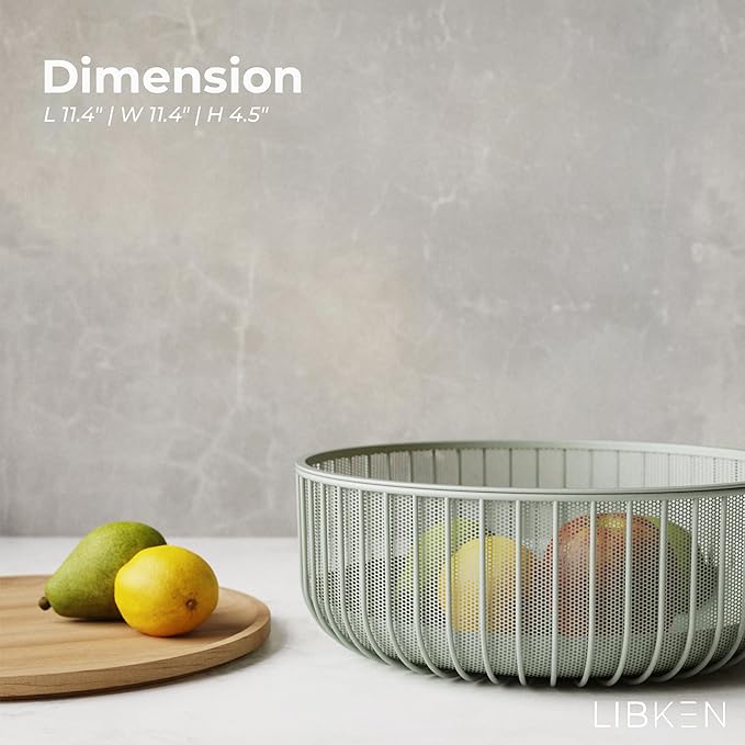 Metal Wire Mesh Fruit Baskets - Image 3