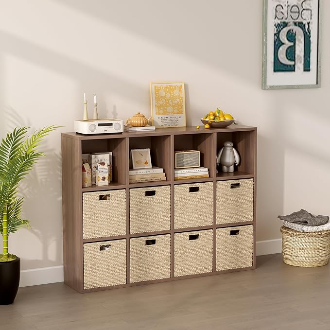 12-Cube Storage Shelf Bookcase - Image 7