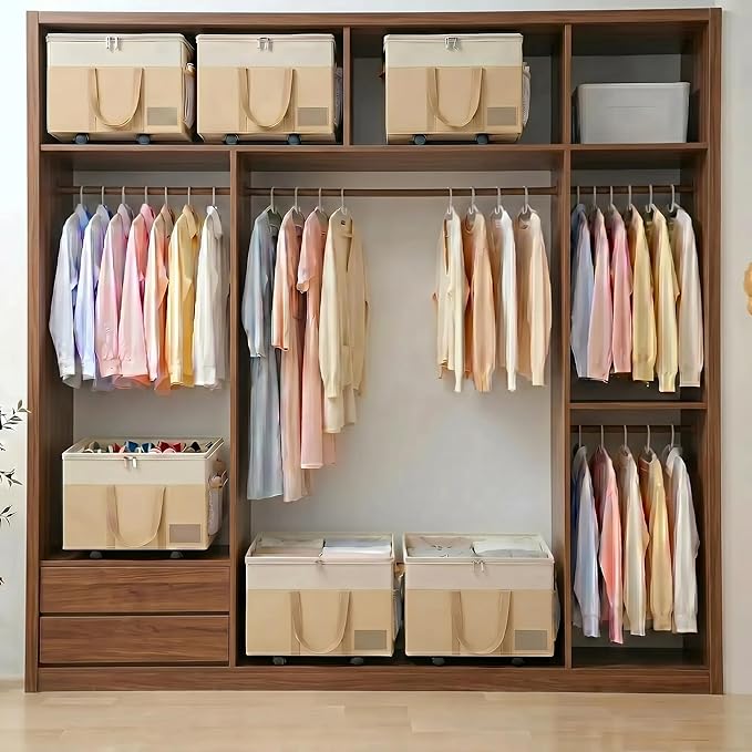 Large Shoe Organizer for Closet, 16 Pairs Shoe Storage Box - Image 2