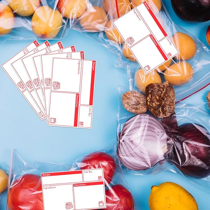 100pcs Labels for Freezer Bags Freezer Meal Labels - Image 8