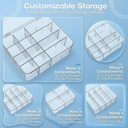 Tea Bags Organizer with Lid: Tea Bag Holder - Image 2