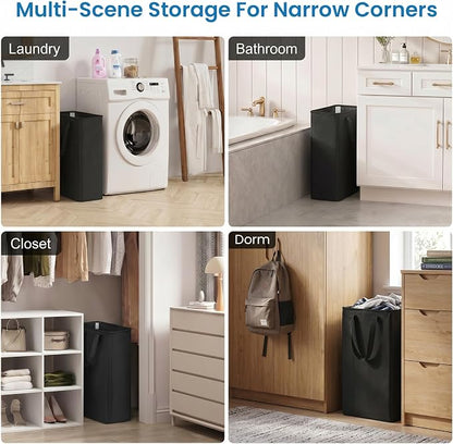 efluky 2 Pack Slim Laundry Basket - Image 7