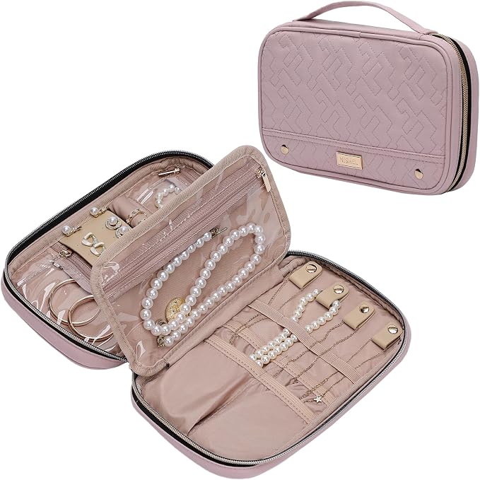 NISHEL Travel Jewelry Case, Holiday Organizer by NISHEL